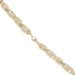 14ct Yellow White Gold Chain