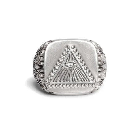 Silver Illuminati Ring